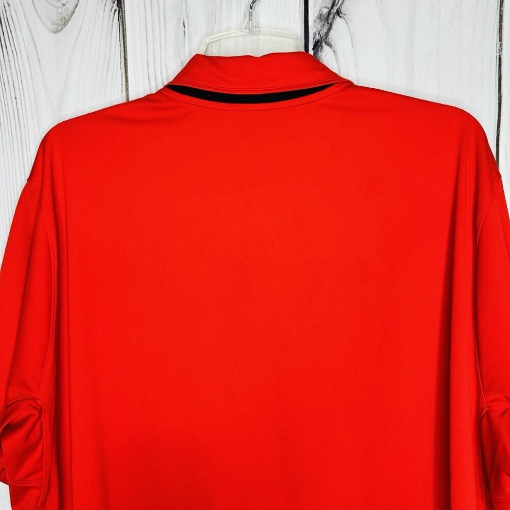 Nike Dri Fit Georgia Bulldogs Polo Shirt Mens Size XXL Red Embroidered - Picture 8 of 9